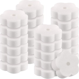 24 Pieces Sponge for Hot Tub Accessories, Flower Oil Scum Absorber for Swimming Pool and Spa