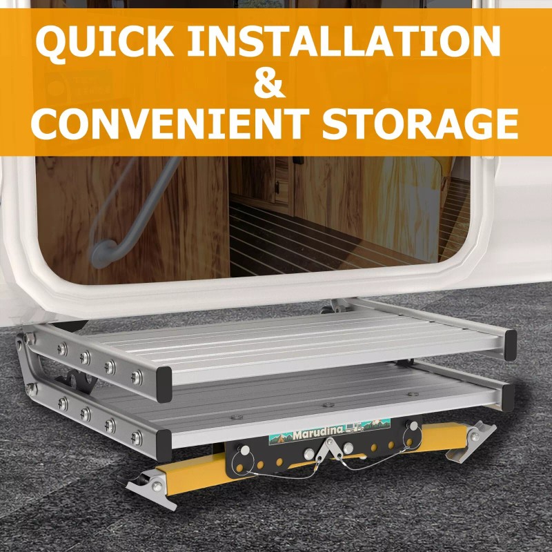 CANALHOUT RV Step Stabilizer Kit for Travel Trailers and Motorhomes,