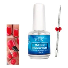 Kit Remover Magic Jr+ Empujador Retiro De Uñas Acrílicas Gel