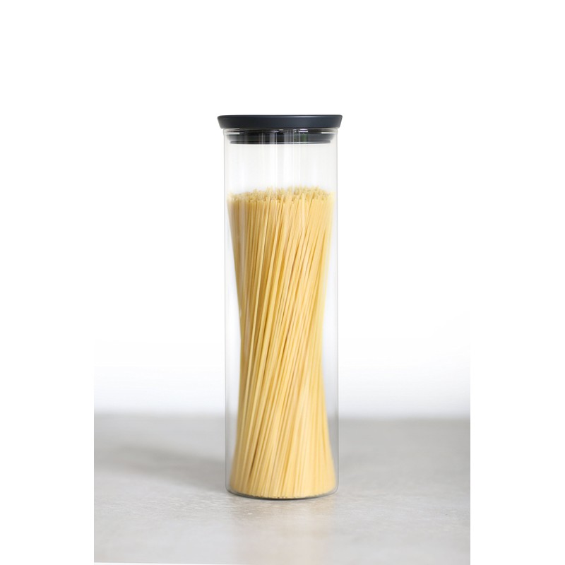 Brabantia Jar Stackable Glass, 1.9 L
