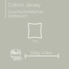 Schachenmayr Cotton Jersey Hand Knitting Yarn, 9 x 9 x