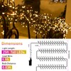 Quntis LED Christmas Cluster Lights, 760 LEDs 25FT Outdoor Waterproof