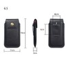 DFV mobile - Leather Cover Vertical Belt Case with Magnetic