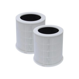 Nispira AP401 True HEPA Filter Replacement for  Dayette JOWSET Air Purifier, 2Pk