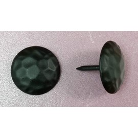 1 Inch Diameter Clavos, 10 Pack of Premium Clavos, Black Powder Coat Finish