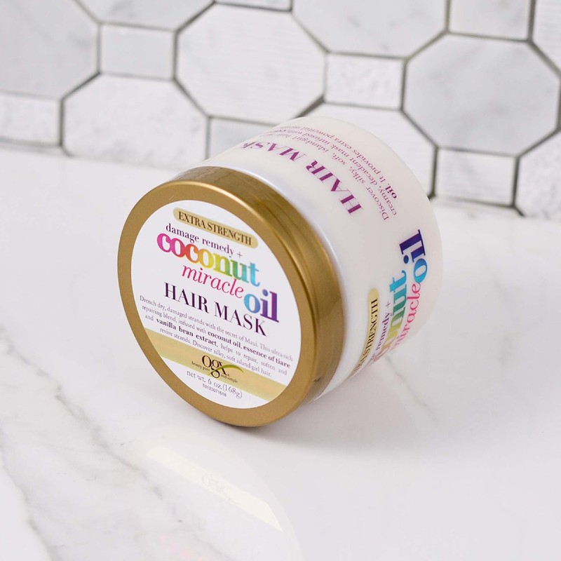OGX, Tratamiento Capilar Reparador en Mascarilla Aceite de Coco, 177