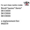 MADE IN USA TONER Compatible Replacement for Ricoh Lanier Savin