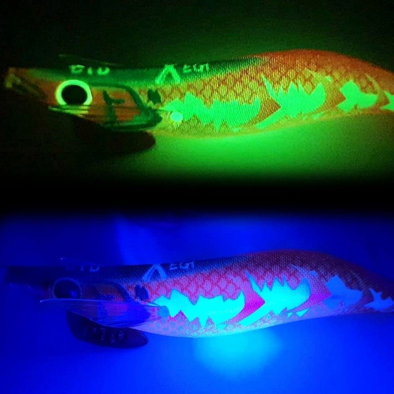 DTD Squid Fishing Luminous Cloth Wrapped Lure X EGI 3.0