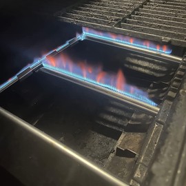 GRISUN 69787 Grill Burner for Weber Spirit 300, Spirit II 300 Series - Spirit E310 E320 S310 S320 E330 S330 SP330 Gas Grill with Front Control(2013 and Newer), 304 Stainless Steel, 18 inch