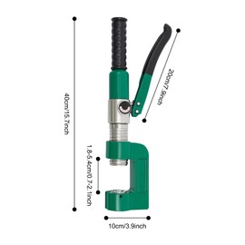 Chain Breaker with 0.71-2.13in Opening Size, 3T Hydraulic Chain Breaker Tool Kit with Storage Box, Chain Breaking Crimping Tool for 08B, 08A, 10A, 10B Chains and 420, 428, 430 Motorcycle Chains
