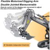 Ezweiji Remote Controlled Excavator, 11 Channel Remote Controlled Excavator Construction