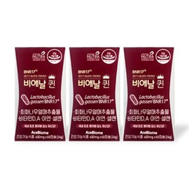 BNR17 Bienal Queen Menopausal Diet Lactobacillus, 60 tablets, 3 pieces / BNR17 비에날퀸 갱년기 다이어트 유산균, 60정, 3개