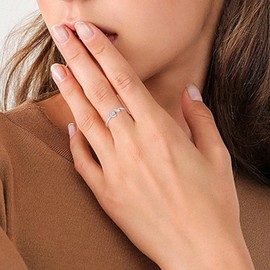 Music Note Ring for Women Sterling Silver Classic Treble Clef Musical Jewelry Graduation Gifts for Musician Music Student (size 5)