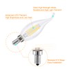 KINUR E12 Candelabra led Light Bulbs 4 Watt (40 Watt