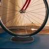 Sosoport Indoor Bike Trainer Stand Accessory Sturdy Plastic Front Wheel
