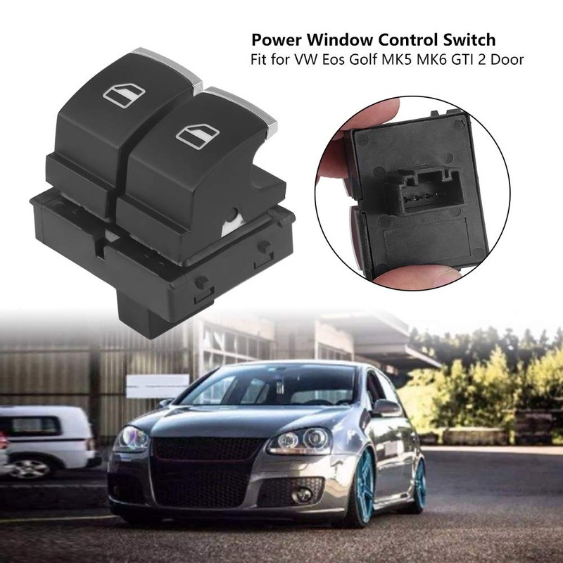KIMISS Driver Side Window Switch, 5K3 959 857 Car Power