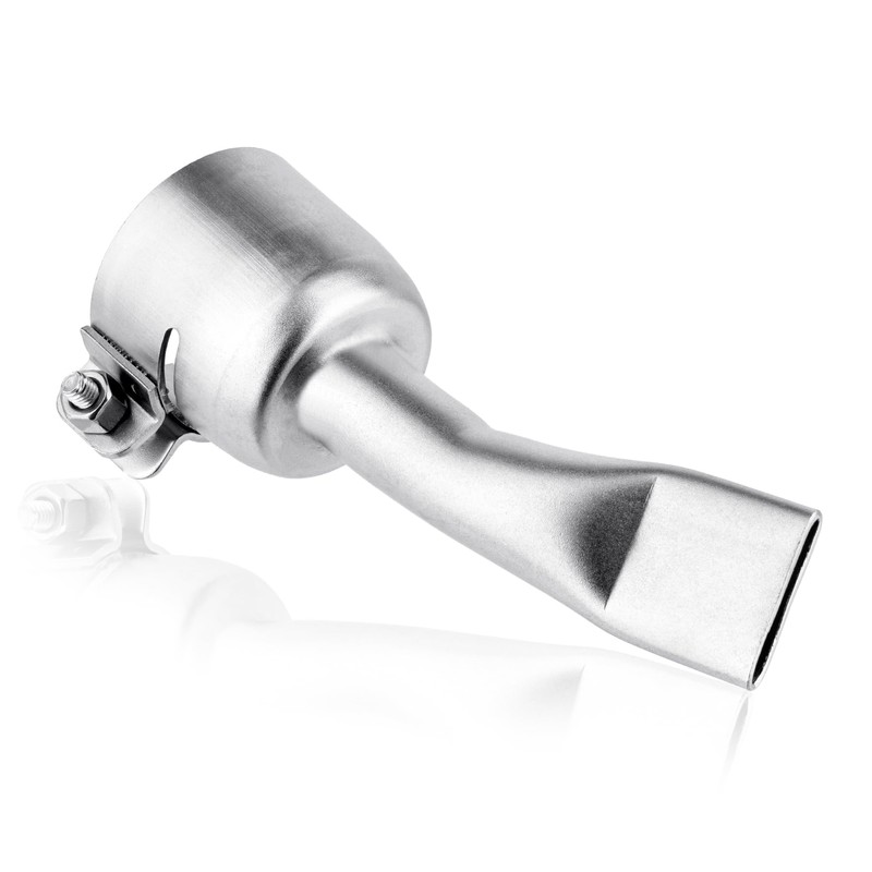 SWIGRANCE Hot Air Welding Nozzle 20mm Mouth Width, Stainless Steel