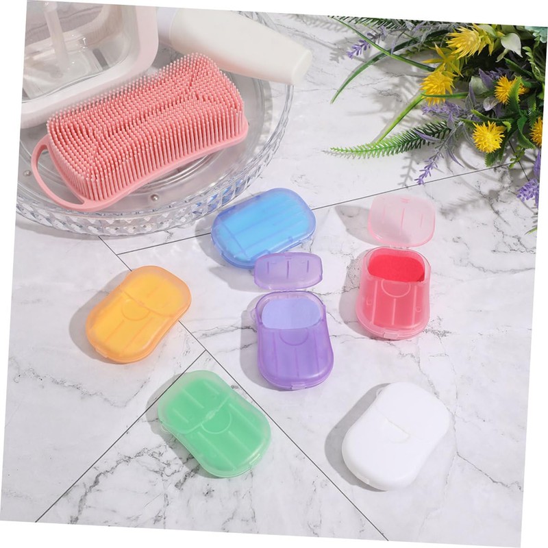 Sosoport Portable Travel Soap Sheets Compact Paper Soap for Hand