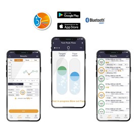 MIR Smart ONE | Personal Pocket Spirometer | Peak Flow (PEF) and FEV1