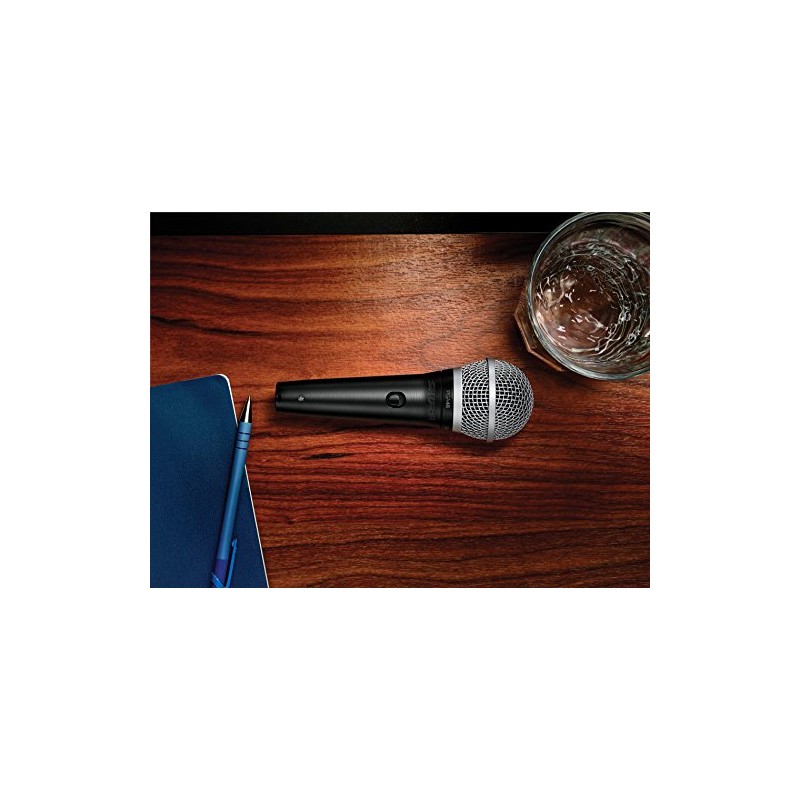 Shure Micrófono Vocal Dinámico Cardioide sin Cable, Cable de 4,57