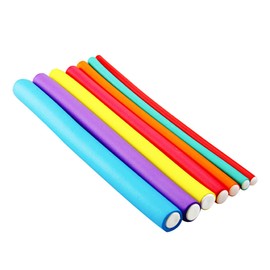 LALAFINA Hair Curling Sponge Cold Wave Hair Rollers 20pcs Perm Rods Jumbo Rollers No Heat Curling Rods Random Color