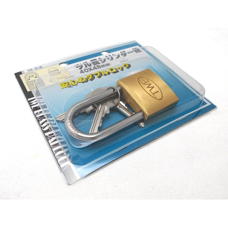 WAKI TWE Vine Length Cylinder Lock, 1.6 x 1.9 inches