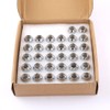 DCVAMOUS 24 PC 14x1.5 Lug Nuts Chrome 19mm Hex Compatible