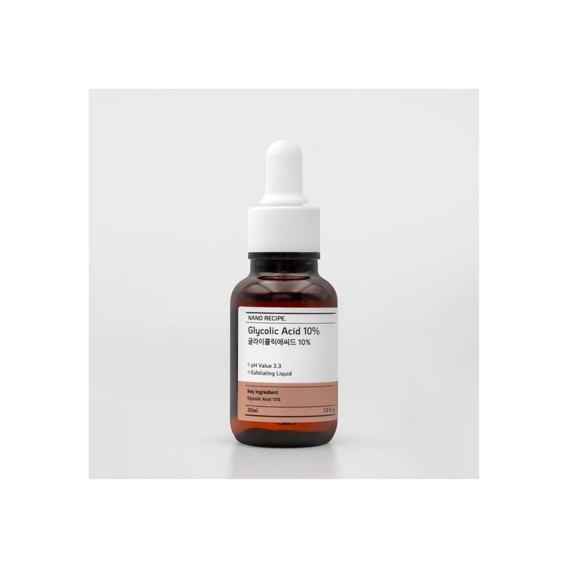 Nano Recipe Glycolic Acid 10% Ampoule 30ml / 나노레시피 글라이콜릭애씨드