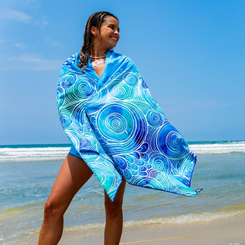 Elite Trend Microfiber Towels - Quick Dry Camping Sports Beach