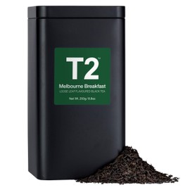 T2 Tea Melbourne Breakfast Loose Leaf Black Tea in Tea Caddy, 250g (8.8 Ounce)