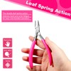 SPEEDWOX Long Nose Pliers 6 Inches Jewelry Beading Tool with