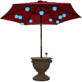 Patio Living Concepts12 Globe Color Changing Umbrella Light