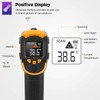 Infrared Thermometer Non-Contact Digital Laser Temperature Gun -58℉～1112℉(-50℃～600℃) Adjustable Emissivity