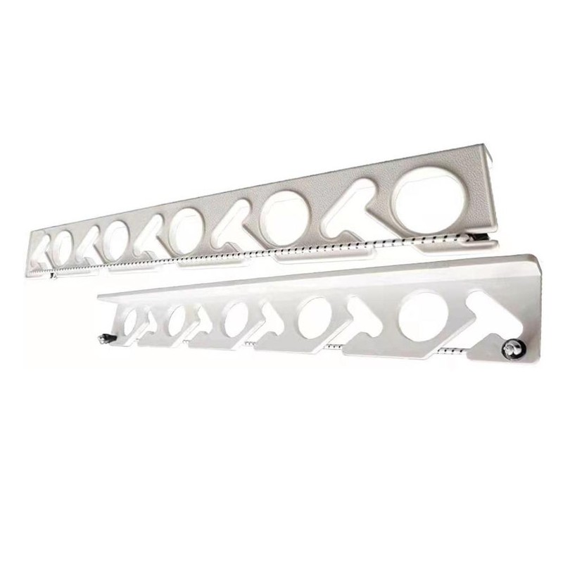 2Pcs 10 Hole Fishing Rod Racks Fishing Pole Wall or