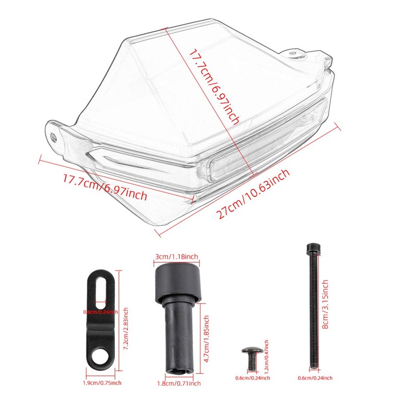 Motorbike Handguard Handle Protection Shield Motorcycle Motocross scooter Windproof Handlebar