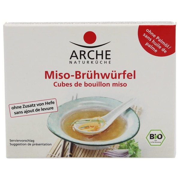 Arche Naturküche Bio Miso Brewing Cube, Cubes de Bouillon Miso
