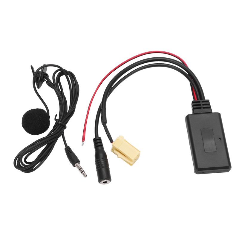 Car Bluetooth5.0 AUX Module Handsfree Microphone Wired Replacement for Fiat