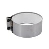 LANZZAS Stove Pipe Sealing Clamp Diameter 180 mm Unpainted Flue