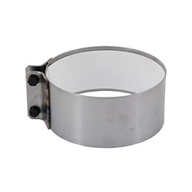 LANZZAS Stove Pipe Sealing Clamp Diameter 180 mm Unpainted Flue Pipe Connector Bridge