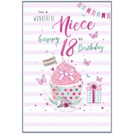 Special Niece 18th Birthday Birthday Card