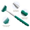 YIMICOO 3 Pack Extendable Back Scratcher, Stainless Steel Portable Telescoping