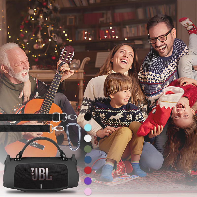 Lebakort Silicone Cover Compatible with JBL Charge 6 Portable Speaker