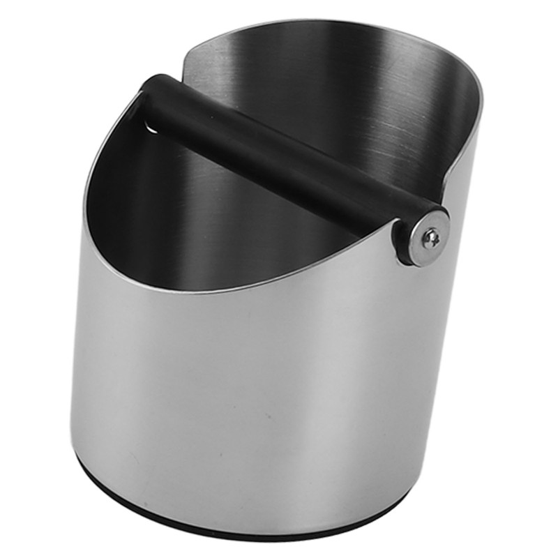 Coffee Knock Box Round Stainless Steel Coffee Machine Knock Box