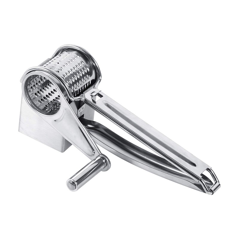 Handheld Rotary Grater Slice Shred Tool, Kitchen Craft Rotary Grater,