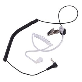Security Headset Headphones Sound Tube Mic for Icom Motorola with 3.5 mm Jack