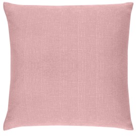 Enhanced Living Matrix Blush Pink, Tape Top Curtain, Thermal, Blockout Curtain (Cushion Cover - 17" x 17" (43cm x 43cm))