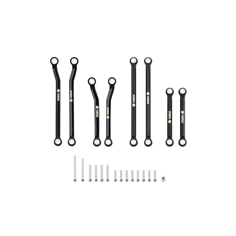 TCRC Brass High Clearance Chassis Links Set for 1/18 TRX4M