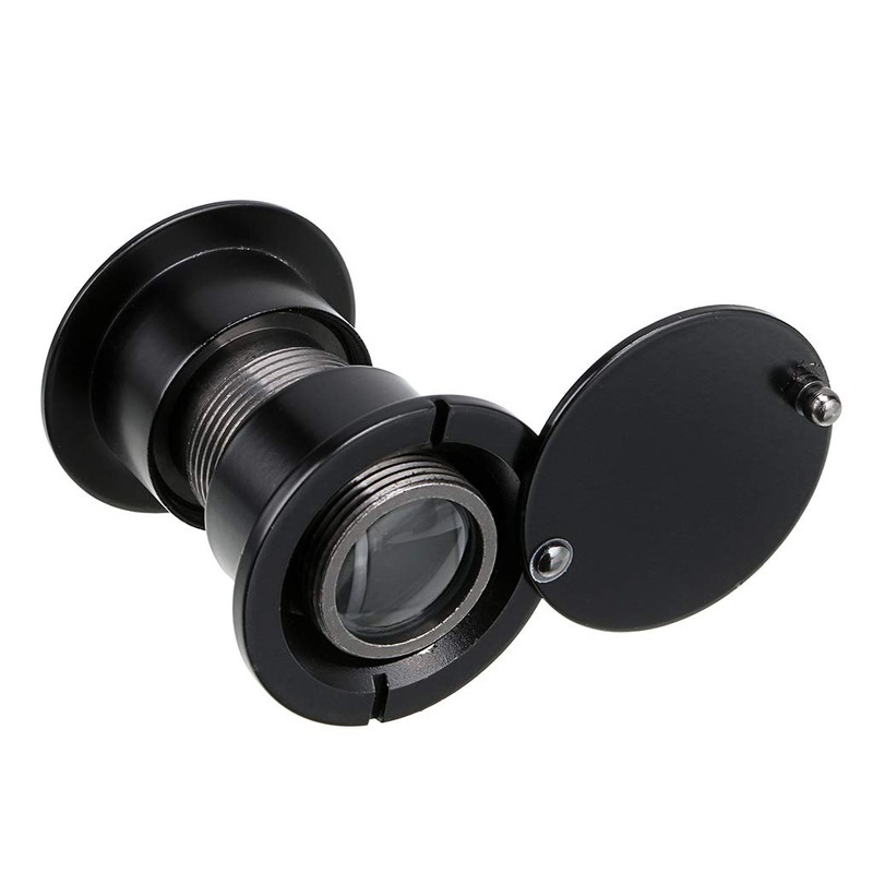 Sumnacon Large Door Viewer 220-degree with Heavy Duty Rotating Privacy