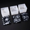 Woohome Silicone Mould for Resin, 6 PCS Mountain Peak Resin