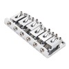 6 String Guitar Bridge Replacement Zinc Alloy Electric Guitar Saddle